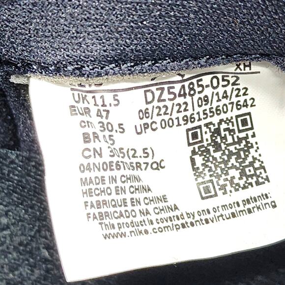 Nike Air Jordan 1 Retro OG High White Cement DZ5485-052 US 12.5 NWB - Picture 6 of 8